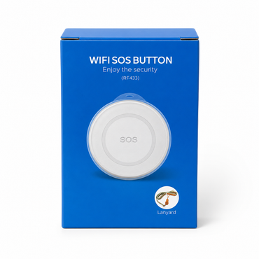Botón SOS Inteligente Wi-Fi Tuya para Emergencias en el Hogar