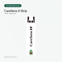 Tiras Reactivas CareSens H para Glucómetro H Beat – 50 Unidades