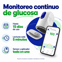 CareSens Air Starter Kit – Monitor Continuo de Glucosa por hasta 15 días