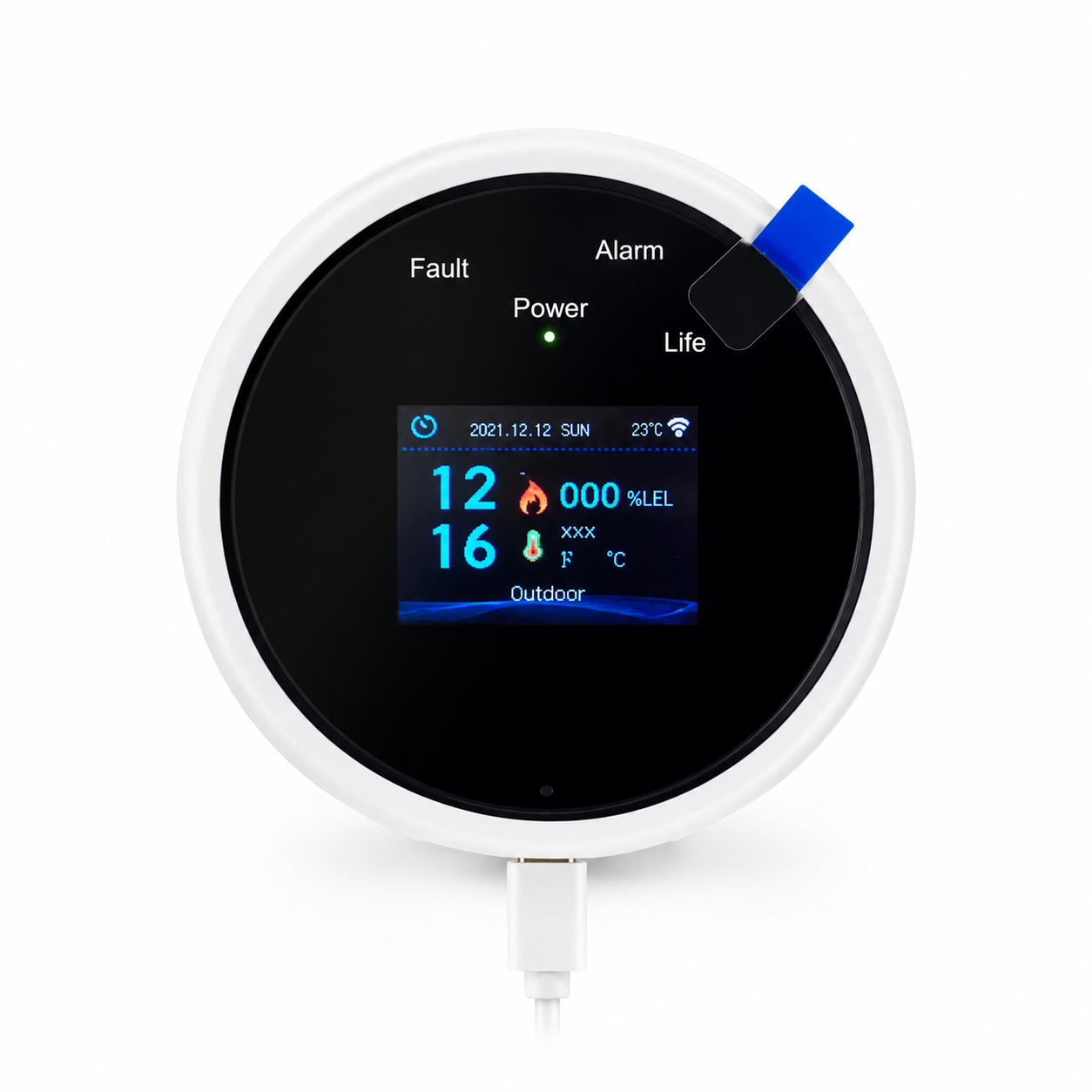 Detector Inteligente de Fuga de Gas Wi-Fi Tuya para el Hogar