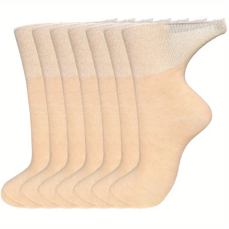 Calcetines de Ajuste Holgado para Mujeres con Diabetes – Pack de 7 Pares