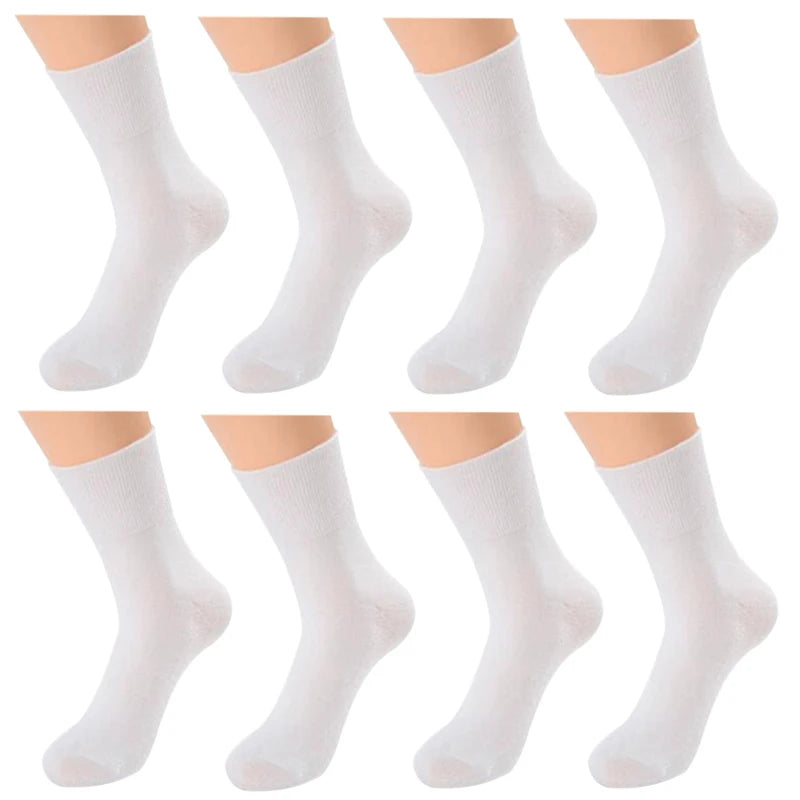 Calcetines de Ajuste Holgado para Personas con Diabetes – Pack de 8 Pares