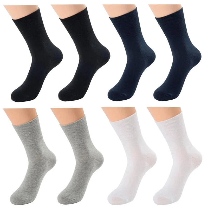 Calcetines de Ajuste Holgado para Personas con Diabetes – Pack de 8 Pares