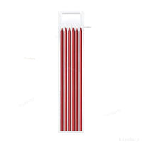 Lápiz mecánico de carpintero sólido con sacapuntas, herramientas de carpintería, 2,8mm, recarga de 3 colores, herramientas de construcción, suministro de papelería